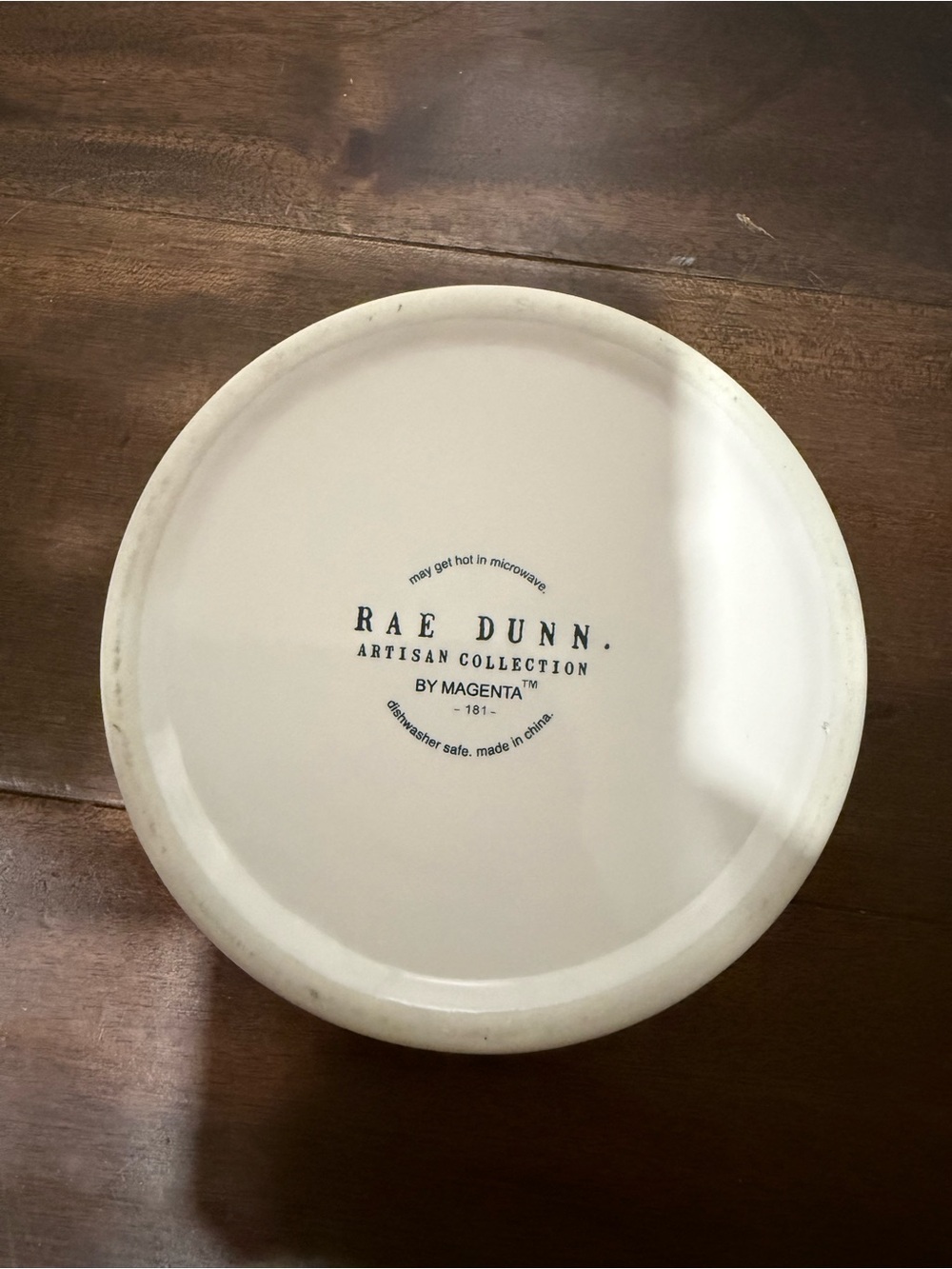 Rae Dunn CHEER Christmas Pet Bowl Artisan Collection Holiday Dog Cat Dish